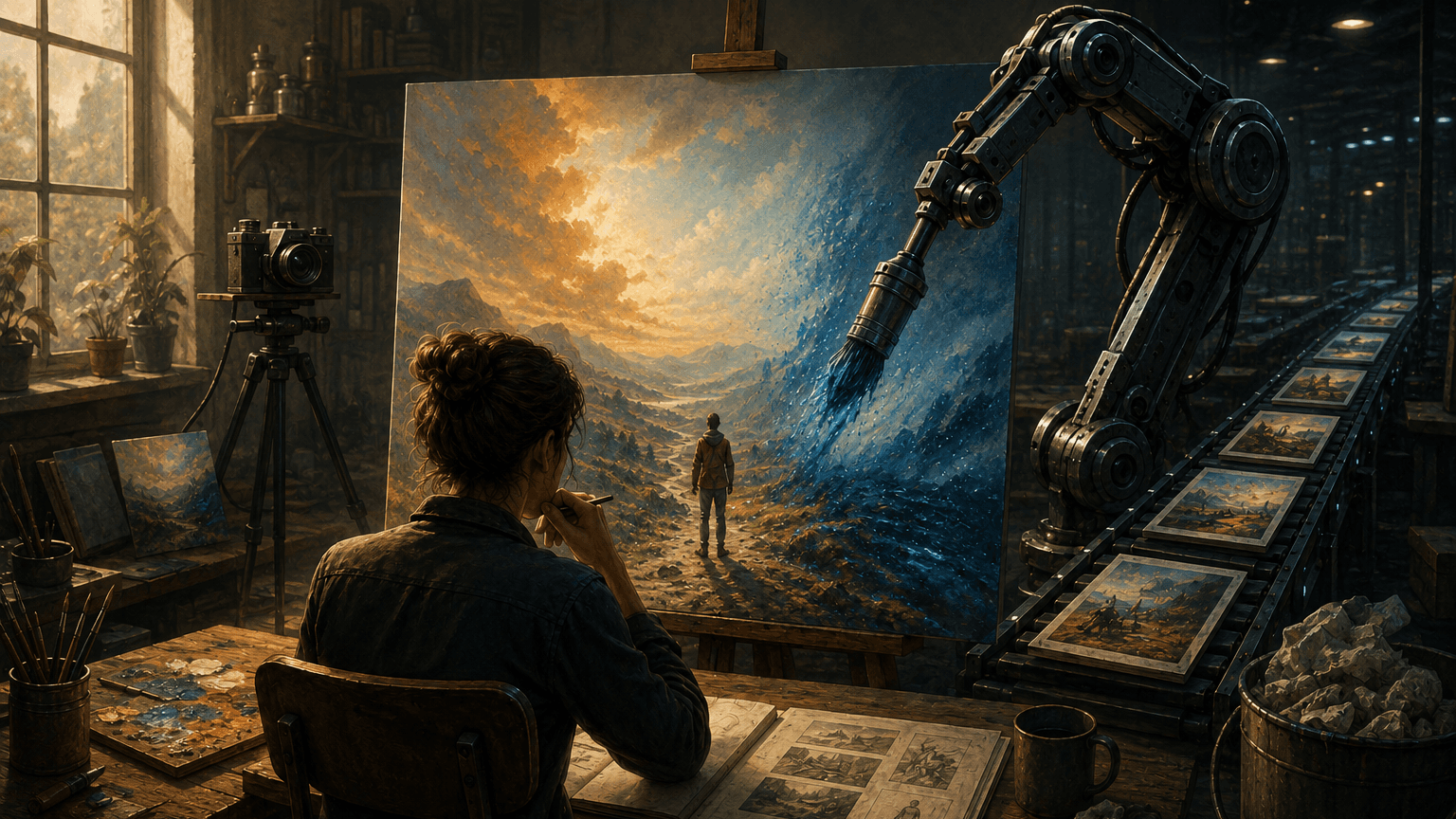Humans Are the Artist, AI Is the Brush